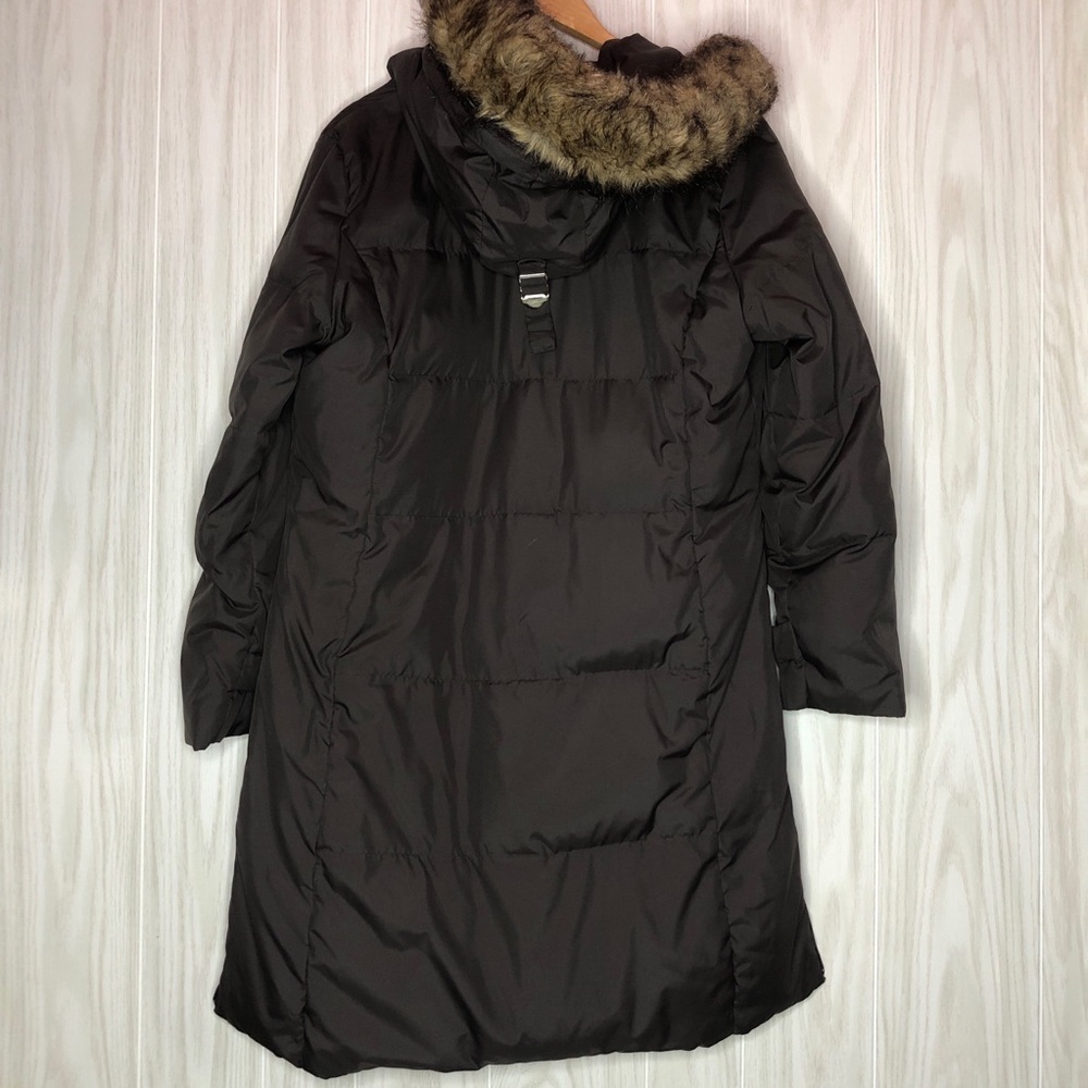 Michael Kors Brown Puffer Down Parka Coat - Picture 2 of 8